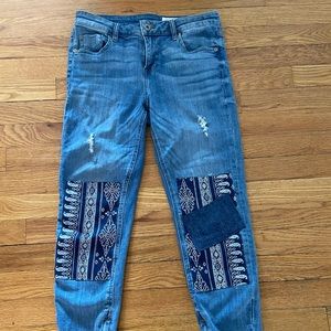 Patched Pistola Jeans
